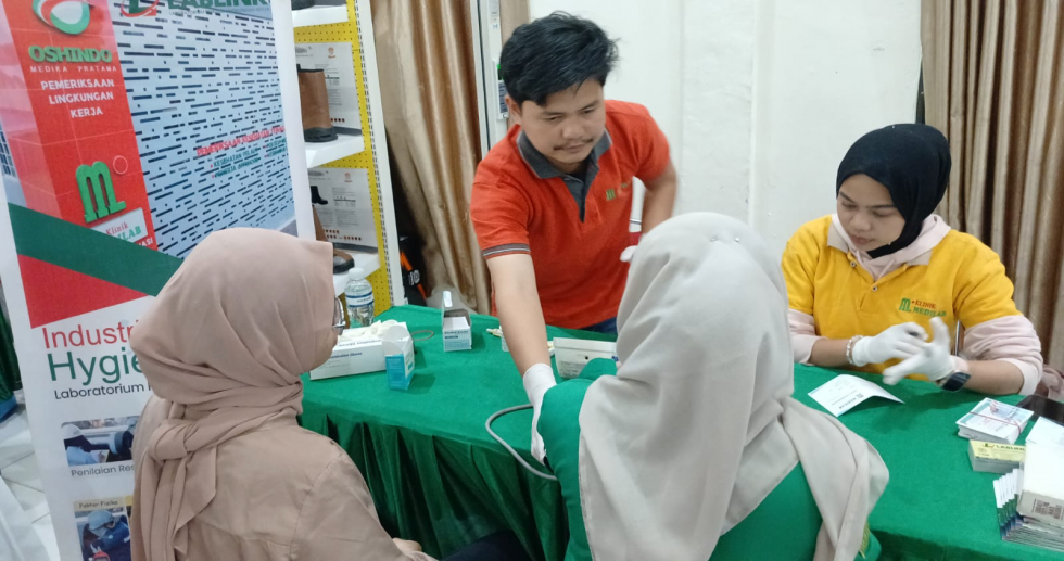PT Oshindo Medika Pratama (Klinik Medilab dan Lablink) sebagai Sponsor Kegiatan A2K3 Kepri dalam Rangka Bulan K3 Nasional 2026